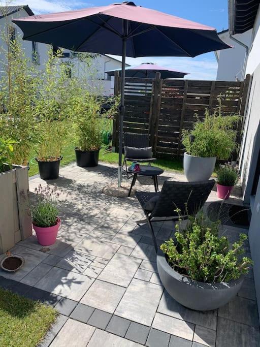 Appartement Buechensaal Mit Stellplatz Erlensee Exteriör bild